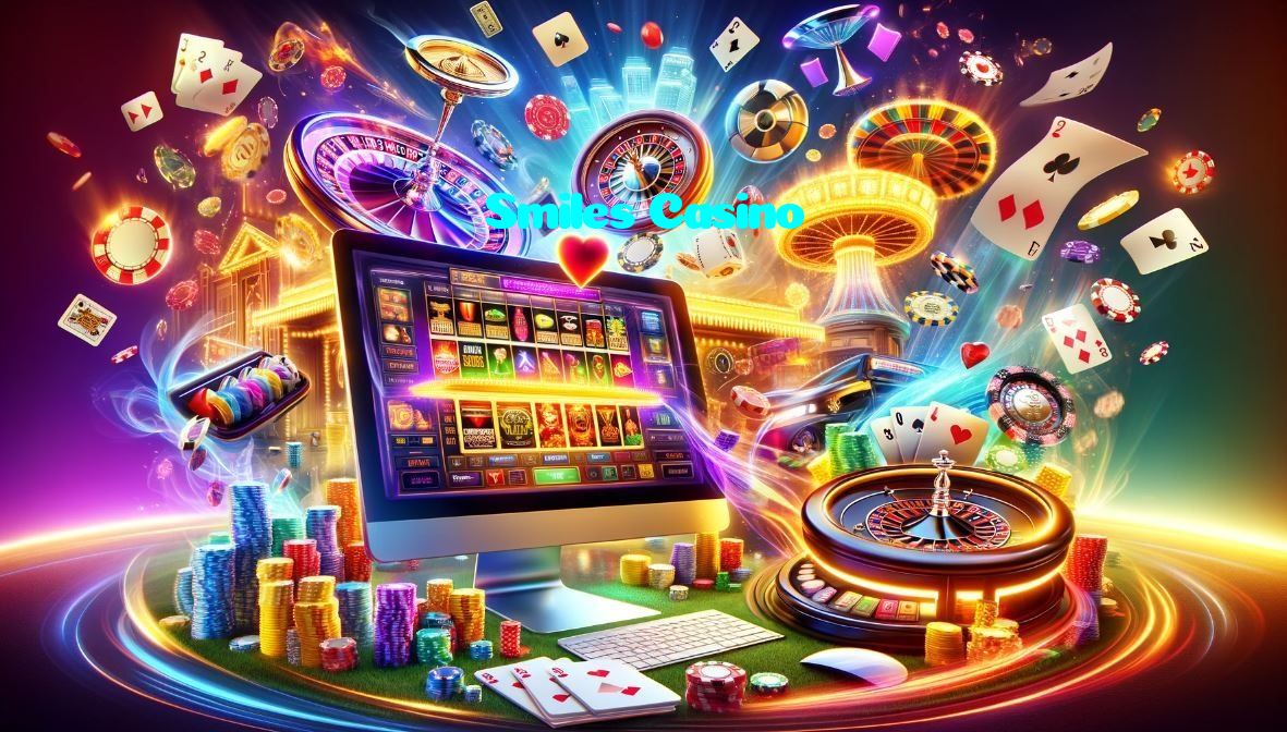 Smiles Casino خوش آمدید بونس +600% پیشکش موبائل ایپ کے پروموشن سیکشن میں دکھائی دیتی ہے۔